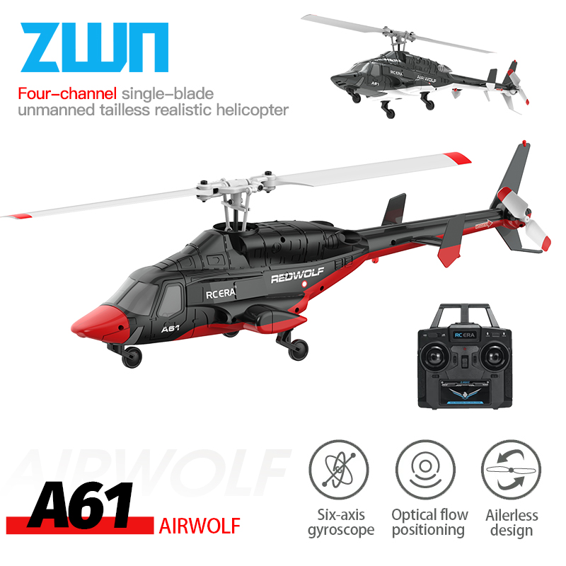 Rc Helicopter Nitro - A61 RC hélicoptère 2.4G 6-Aixs Gyroscope