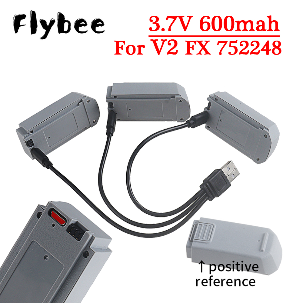 Eachine Drone E58 - Batterie de Drone Rechargeable 3.7V pour