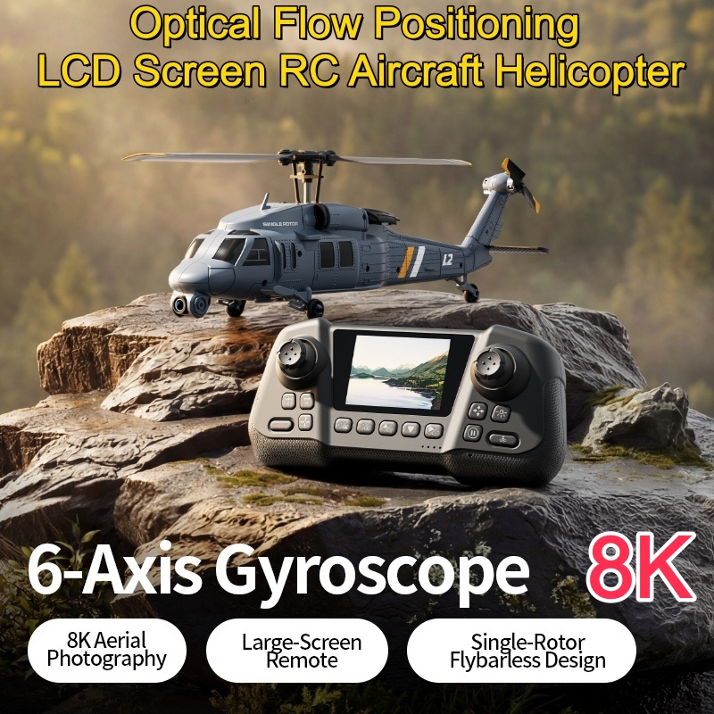 Hélicoptère RC 8K Flybarless à - Rc Helicopter Nitro avis et prix