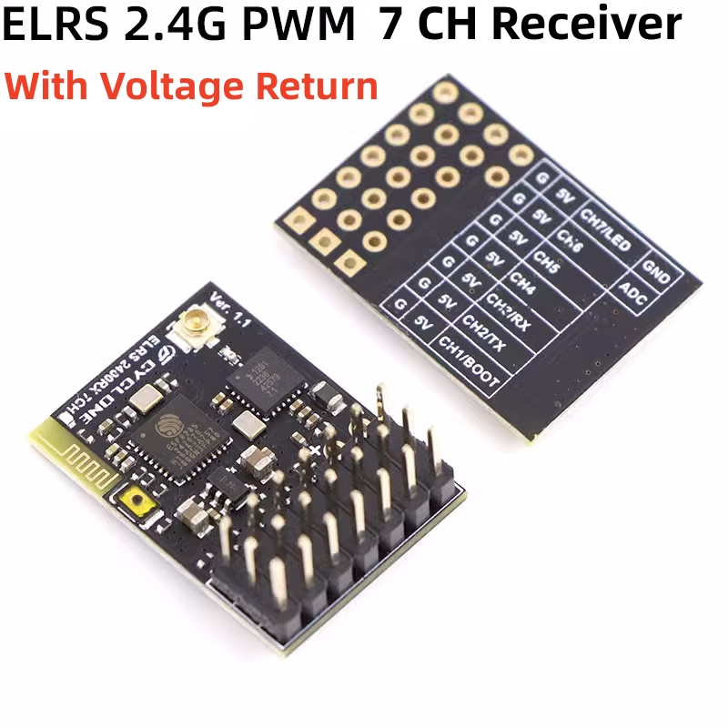 ELRS 2.4G PWM 7CH 6CH CRSF Réc - Rc Helicopter Battery avis et prix